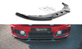 Maxton Design GLOSS BLACK Maxton Design Front Splitter V.1 Mini Countryman Mk2 F60 JCW MC-CO-2-JCW-FD1G