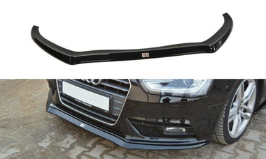 Maxton Design GLOSS BLACK Maxton Design Front Splitter V.2 Audi A4 B8 Facelift AU-A4-B8F-FD2G
