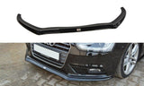 Maxton Design GLOSS BLACK Maxton Design Front Splitter V.2 Audi A4 B8 Facelift AU-A4-B8F-FD2G