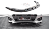 Maxton Design New GLOSS BLACK Maxton Design Front Splitter V.2 Audi A7 C8 AU-A7-C8-FD2G