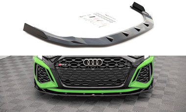 Maxton Design GLOSS BLACK Maxton Design Front Splitter V.2 - Audi / 8Y / RS3 AU-RS3-8Y-S-FD2G