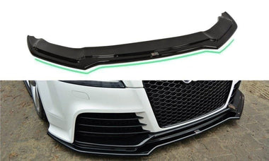 Maxton Design GLOSS BLACK Maxton Design Front Splitter V.2 Audi TT RS 8J AU-TT-2-RS-FD2G