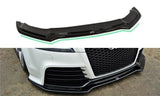 Maxton Design GLOSS BLACK Maxton Design Front Splitter V.2 Audi TT RS 8J AU-TT-2-RS-FD2G