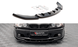 Maxton Design GLOSS BLACK Maxton Design Front Splitter V.2 BMW 3 Coupe M-Pack E46 BM-3-46-C-MPACK-FD2G
