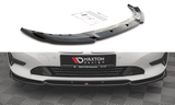 Maxton Design New GLOSS BLACK Maxton Design Front Splitter V.2 BMW 3 G20 / G21 BM-3-20-FD2G