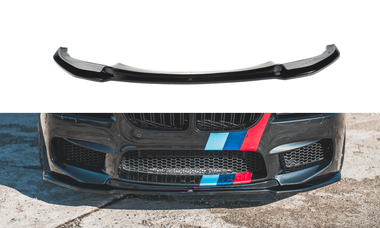 Maxton Design New GLOSS BLACK Maxton Design Front Splitter V.2 BMW M6 F06 Gran Coupe BM-6-06-M-GC-FD2G