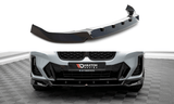 Maxton Design Gloss Black Maxton Design Front Splitter V.2 BMW X4 M-Pack G02 Facelift BM-X4-02F-MPACK-FD2G
