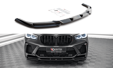 Maxton Design GLOSS BLACK Maxton Design Front Splitter V.2 - BMW / F95 / X5M BM-X5M-05-FD2G