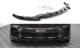 Maxton Design New GLOSS BLACK Maxton Design Front Splitter V.2 BMW X7 M G07 BM-X7-07-M-FD2G