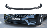 Maxton Design New GLOSS BLACK Maxton Design Front Splitter V.2 Mercedes-Benz E-Class W213 Coupe (C238) AMG-Line ME-E-213-AMGLINE-C-FD2G