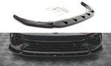 Maxton Design GLOSS BLACK Maxton Design Front Splitter V.2 - VW Golf R Mk8 VW-GO-8-R-FD2G