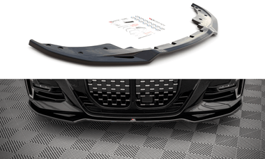 Maxton Design GLOSS BLACK Maxton Design Front Splitter V.3 BMW 4 M-Package G22 BM-4-G22-MPACK-FD3G