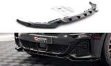 Maxton Design New GLOSS BLACK Maxton Design Front Splitter V.3 BMW X7 M G07 BM-X7-07-M-FD3G