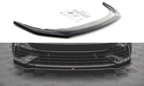 Maxton Design GLOSS BLACK Maxton Design Front Splitter V.3 - VW Golf R Mk8 VW-GO-8-R-FD3G