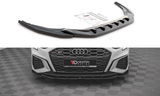Maxton Design Gloss Black Maxton Design Front Splitter V.4 Audi / 8Y / A3 S-Line / S3 AU-A3-8Y-SLINE-FD4G