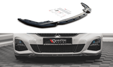 Maxton Design GLOSS BLACK Maxton Design Front Splitter V.4 BMW 3 G20 / G21 M-Package BM-3-20-MPACK-FD4G