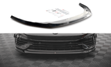 Maxton Design GLOSS BLACK Maxton Design Front Splitter V.5 - VW Golf R Mk8 VW-GO-8-R-FD5G