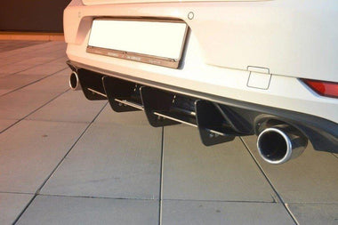 Maxton Design Rear Diffuser VW Golf Mk7 GTi Facelift | VW-GO-7F-GTI-CNC-RS1A
