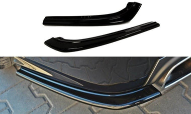 Maxton Design New GLOSS BLACK Maxton Design Rear Side Splitters Audi S8 D3 AU-S8-D3-RSD1G