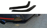 Maxton Design New GLOSS BLACK Maxton Design Rear Side Splitters BMW 4 F32 M-Package BM-4-F32-MPACK-RSD1G