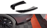 Maxton Design New GLOSS BLACK Maxton Design Rear Side Splitters Mercedes- Benz C-Class W205 Coupe AMG-Line ME-C-205-AMGLINE-C-RSD1G