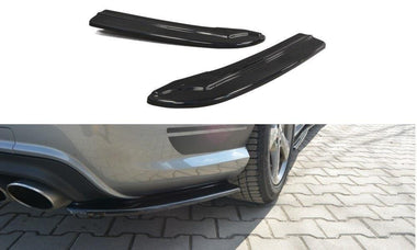 Maxton Design New GLOSS BLACK Maxton Design Rear Side Splitters Mercedes C W204 63AMG/AMG-Line ME-C-204-AMGLINE-RSD1G