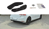 Maxton Design New GLOSS BLACK Maxton Design Rear Side Splitters VW Golf Mk7 Standard VW-GO-7-RSD1G
