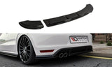 Maxton Design New GLOSS BLACK Maxton Design Rear Splitter VW Polo Mk5 GTi Facelift VW-PO-5F-GTI-RSD1G