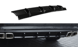 Maxton Design New GLOSS BLACK Maxton Design Rear Valance Mercedes-Benz E63 AMG W212 ME-E-212-AMG-RS1G