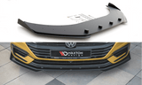 Maxton Design New BLACK + GLOSS FLAPS Maxton Design Racing Durability Front Splitter + Flaps Volkswagen Arteon R-Line VWAR1RLINECNC-FD1B+FSF1G