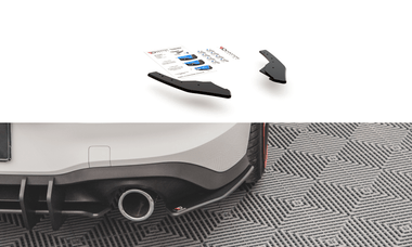 Maxton Design New BLACK Maxton Design Racing Durability Rear Side Splitters Volkswagen Golf Mk8 GTi VWGO8GTICNC-RSD1B