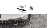 Maxton Design New BLACK Maxton Design Racing Durability Rear Side Splitters Volkswagen Golf Mk8 GTi VWGO8GTICNC-RSD1B