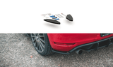 Maxton Design New BLACK Maxton Design Racing Durability Rear Side Splitters Volkswagen Golf GTi Mk6 VWGO6GTICNC-RSD1B