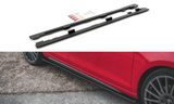 Maxton Design New BLACK Maxton Design Racing Durability Side Skirts Diffusers Volkswagen Golf GTi Mk6 VWGO6GTICNC-SD1B