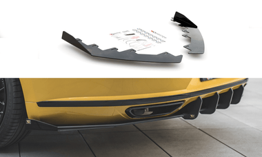 Maxton Design GLOSS BLACK Maxton Design Rear Side Flaps Volkswagen Arteon R-Line VWAR1RLINECNC-RSF1G