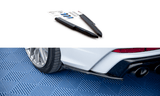 Maxton Design New GLOSS BLACK Maxton Design Rear Side Splitters Audi A6 C8 S-Line AU-A6-C8-SLINE-RSD1G