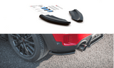 Maxton Design New GLOSS BLACK Maxton Design Rear Side Splitters Mini Countryman Mk2 F60 JCW MC-CO-2-JCW-RSD1G