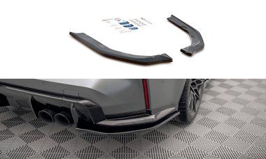 Maxton Design GLOSS BLACK Maxton Design Rear Side Splitters V.2 BMW M3 G80 BM-3-G80-M-RSD2G