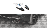 Maxton Design GLOSS BLACK Maxton Design Rear Side Splitters V.3 For - VW Golf R Mk8 VW-GO-8-R-RSD3G