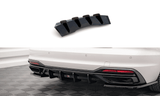 Maxton Design GLOSS BLACK Maxton Design Rear Valance Audi A4 B9 Facelift (Standard) AU-A4-B9F-RS1G