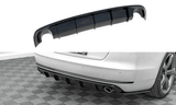 Maxton Design GLOSS BLACK Maxton Design Rear Valance Audi A8 D4 AU-A8-D4-RS1G
