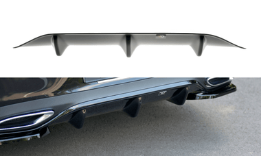 Maxton Design New GLOSS BLACK Maxton Design Rear Valance Mercedes-Benz E-Class W213 Coupe (C238) AMG-Line ME-E-213-AMGLINE-C-RS1G