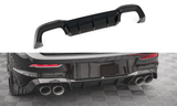 Maxton Design GLOSS BLACK Maxton Design Rear Valance V.1 - VW Golf R Mk8 VW-GO-8-R-RS1G
