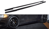 Maxton Design New GLOSS BLACK Maxton Design Side Skirts Diffusers BMW 1 E81/ E87 Facelift BM-1-81F-SD1G