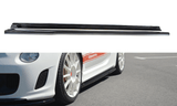Maxton Design New GLOSS BLACK Maxton Design Side Skirts Diffusers Fiat 500 Abarth Mk1 FI-500-ABARTH-SD1G