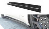 Maxton Design New GLOSS BLACK Maxton Design Side Skirts Diffusers Maserati Granturismo 2007-2011 MS-GT-1-SD1G