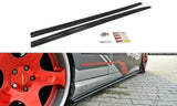 Maxton Design GLOSS BLACK Maxton Design Side Skirts Diffusers Mercedes CL-Class C215 ME-CL-215-SD1G