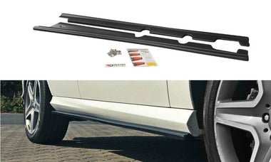 Maxton Design New GLOSS BLACK Maxton Design Side Skirts Diffusers Mercedes GLE W166 AMG-Line ME-GLE-166-AMGLINE-SD1G