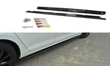 Maxton Design New GLOSS BLACK Maxton Design Side Skirts Diffusers VW Golf Mk7 Standard VW-GO-7-SD1G