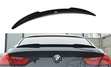 Maxton Design New GLOSS BLACK Maxton Design Spoiler Cap BMW 6 Gran Coupé M-Package BM-6-06-GC-M-PACK-CAP1G